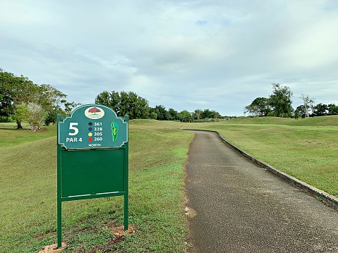 This Golf course right next to Guam International Airport.Immediately before \