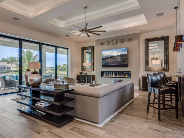 istock Central part of Florida home with open floor plan 1249281376