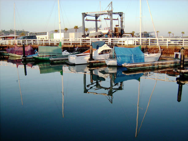 istock California- Sausalito Marina Reflections 1249283361