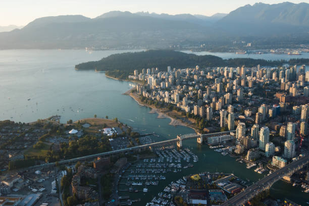 istock Aerial view of Vancouver in summer 1249287328