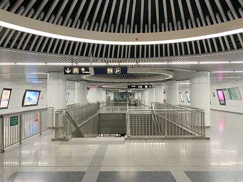 May 24, 2020: Beijing Subway Tiantan Station