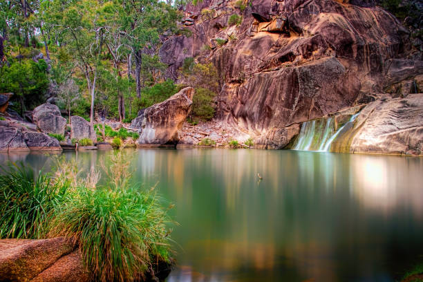 Coomba Falls just outside of Maidenwell in rural Queensland