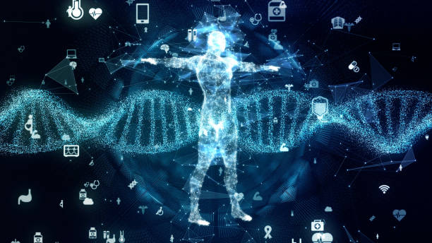 istock Genetic engineering concept. DNA. Gene therapy. Medical technology. 1249306198