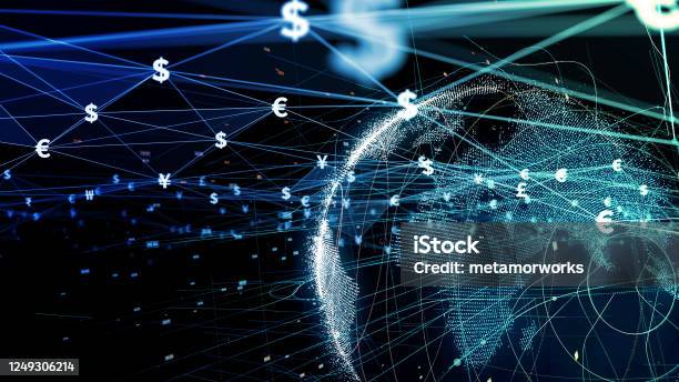 Financial Technology Concept Fintech Online Banking Foreign Exchange Stock Photo - Download Image Now