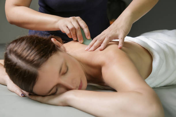 istock Gua Sha Treatment - Traditional Healing Technique 1249310412