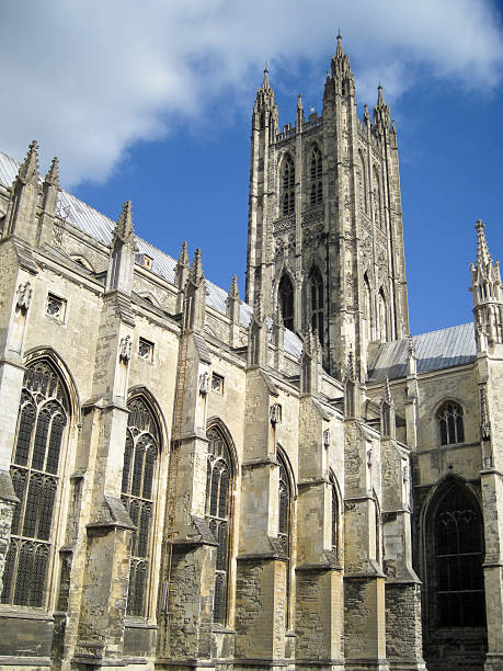 istock Canterbury Cathedral, Kent, outside view 124932788