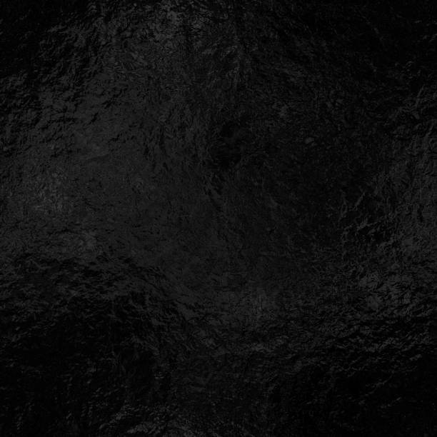 istock Black foil texture, metal background, 3d illustration 1249338667