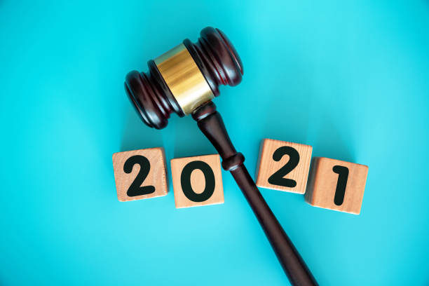 istock New year 2021 block and gavel 1249341891