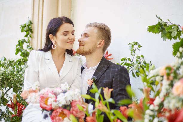 istock newlyweds are happy together 1249344715
