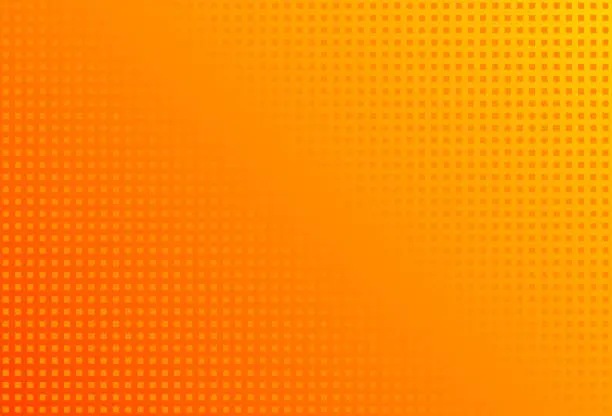Vector illustration of Orange abstract technology background