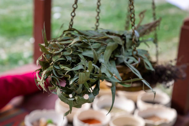 istock bay leaf seasoning on the scales hanging on a blurred background assorted spices 1249346814