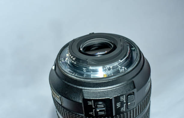 istock DSLR Lens Mount Close Up 18-140mm. 1249348178