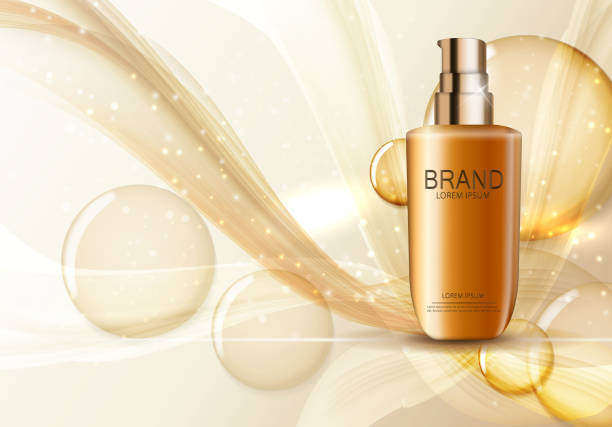 istock Design Cosmetics Product  Template for Ads or Magazine Background. 3D Realistic Vector Iillustration 1249351115