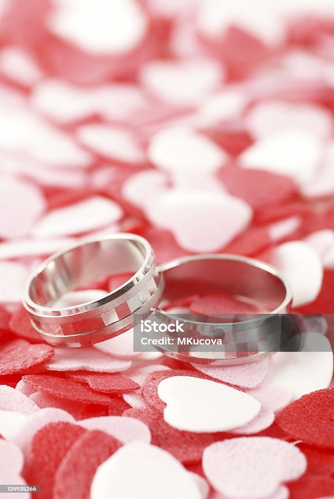 Alianças de casamento - Royalty-free Anel - Joia Foto de stock