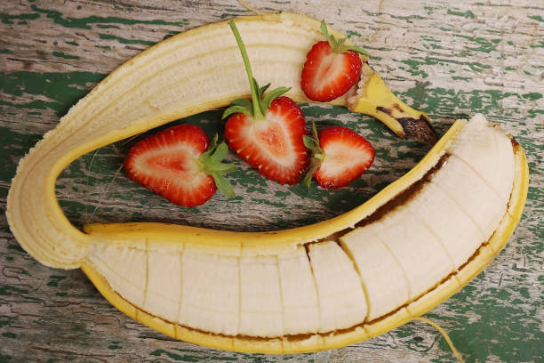 istock Strawberry and banana 1249355773