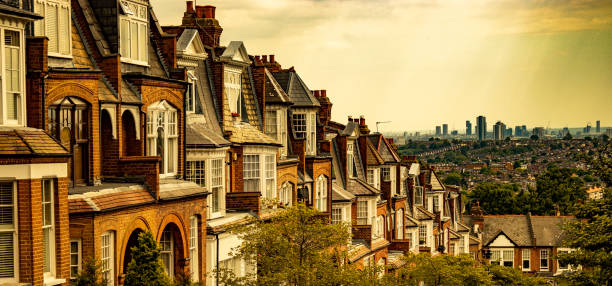 istock Street view in north London 1249356412