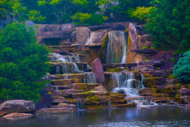 istock Waterfall-Britton Falls -Fishers Indiana- 1249363005