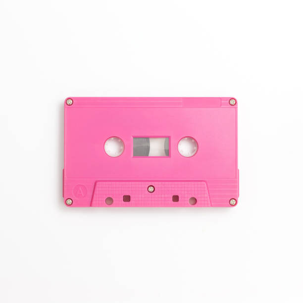 istock Cassette tape on white background 1249370909