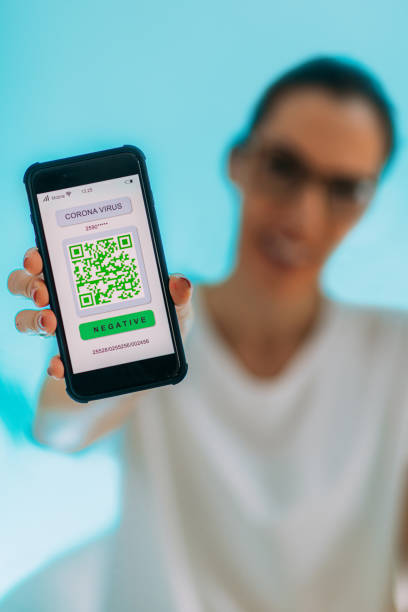 istock Covid19 Tracker App, Smartphone App for Corona Virus. 1249371121