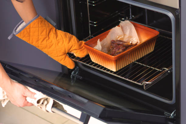 istock The duck meat is baked in the oven 1249377113
