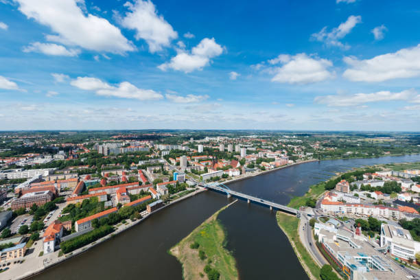 istock cityscape photo of Frankfurt Oder in Brandenburg 1249377488