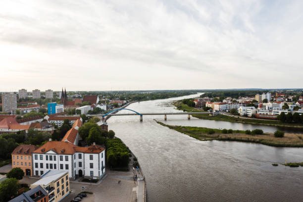 istock cityscape photo of Frankfurt Oder in Brandenburg 1249377504