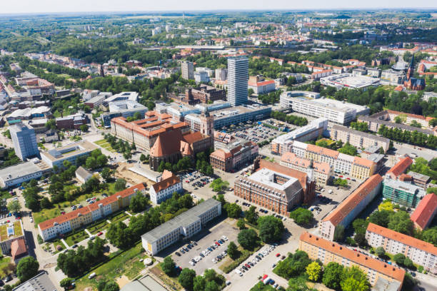 istock cityscape photo of Frankfurt Oder in Brandenburg 1249377547