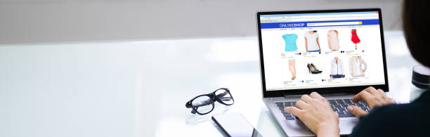 istock Woman Online Shopping 1249379719