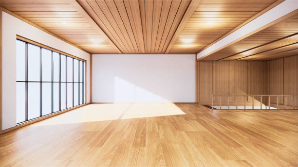 istock Large hall interior design, Big room 