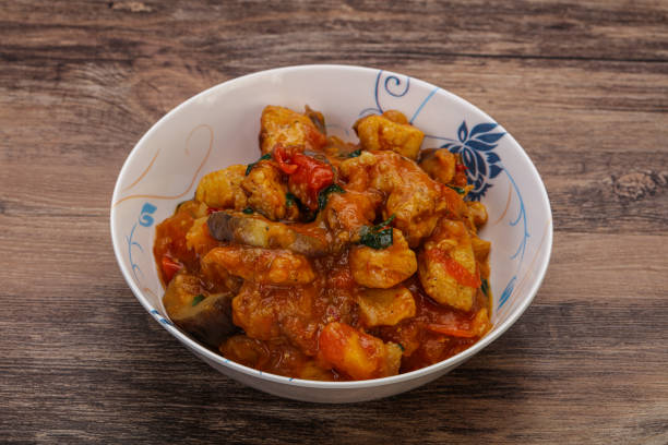 istock Chicken with oyster sauce and vegetables 1249384837