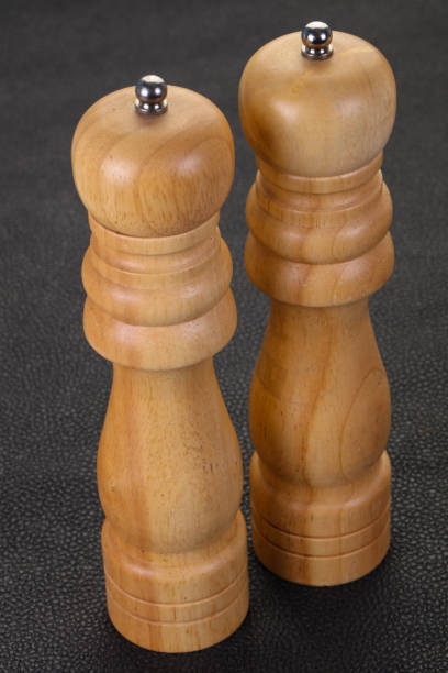 istock Wooden pepper and salt mill 1249386706