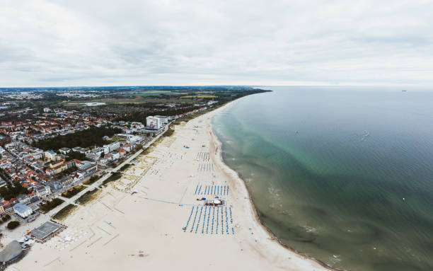 istock cloudy summer day in holiday at Warnemunde, Rostock 1249392564