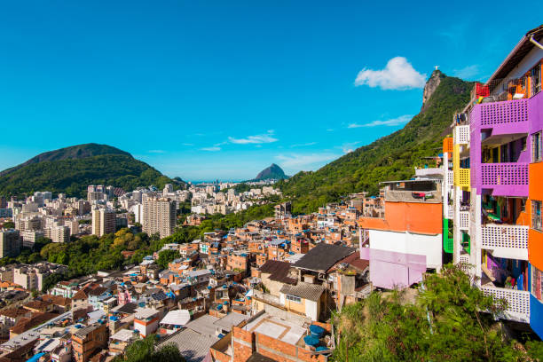 Favela in Rio de Janeiro, Brazil
