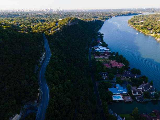 istock Mount Bonnell in Austin Texas at Sunrise 1249400320