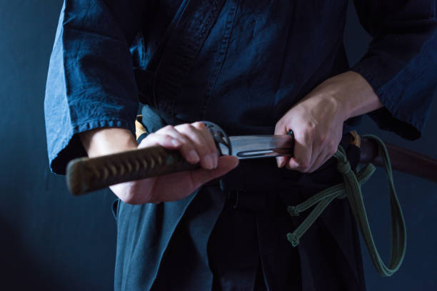 istock Demonstration of Iai-dou. 1249401982