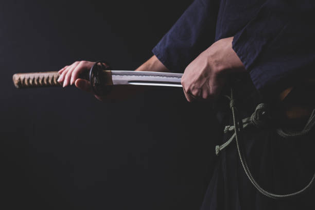 istock Demonstration of Iai-dou. 1249402244
