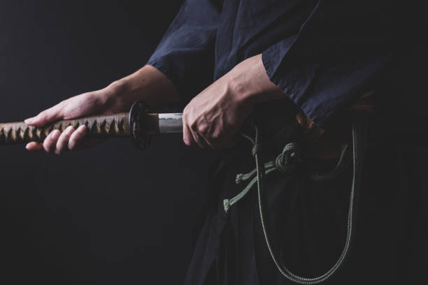 istock Demonstration of Iai-dou. 1249403333
