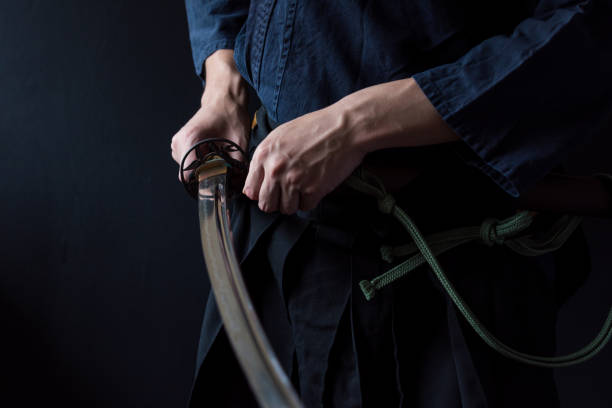 istock Demonstration of Iai-dou. 1249405620