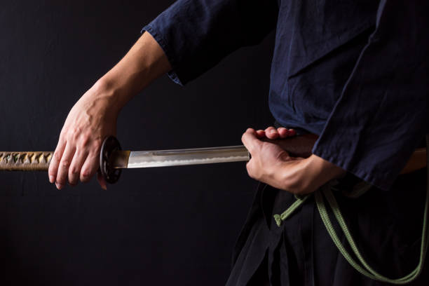 istock Demonstration of Iai-dou. 1249405713