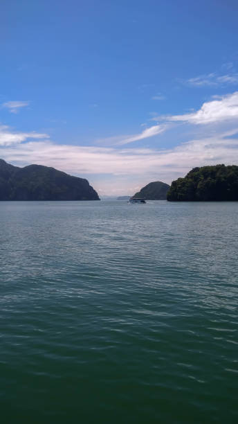 istock Sea, Mountains and Blue Sky 1249407713