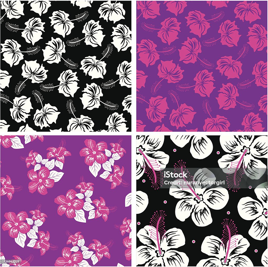 Floral background. Fabric set. Backgrounds stock vector