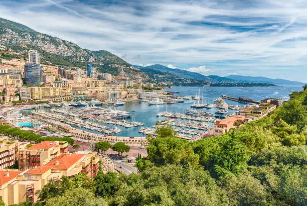 Photo of View over luxury yachts and apartments in Monte Carlo, Monaco