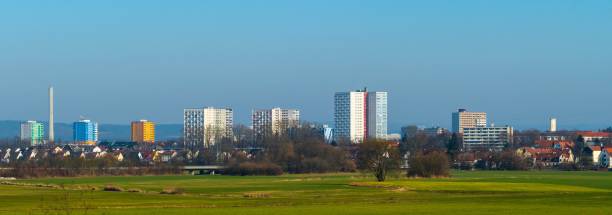 City Panorama Erlangen Germany