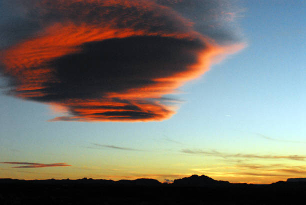 istock Arizona- Clouds- Sunset Reflected in Lenticular Cloud 1249466350