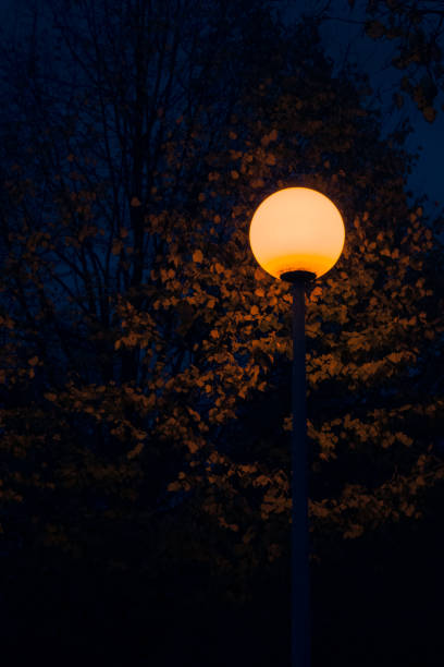 istock Street lamp at night 1249483803