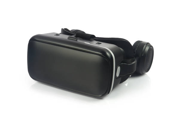 istock Modern VR Glasses Isolated on white background 1249503408