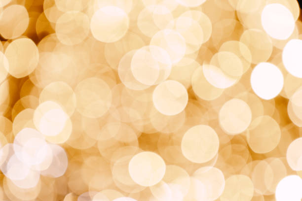 istock Abstract bokeh lights with soft light background. Lights of garland. 1249514176