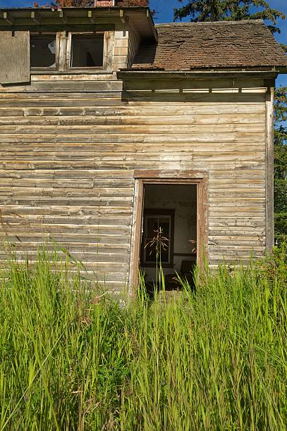 istock old abandoned farm building: derelict house partial interior 124951565