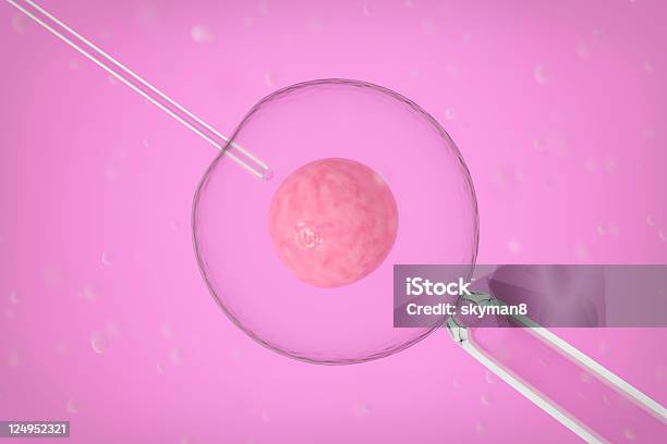 Inseminazione Artificiale Closeup - Fotografie stock e altre immagini di Biotecnologia - Biotecnologia, Cancro - Tumore, Cellula