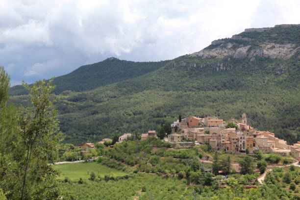 istock Capafonts Panorama in Prades Mountains, Spain 1249532397